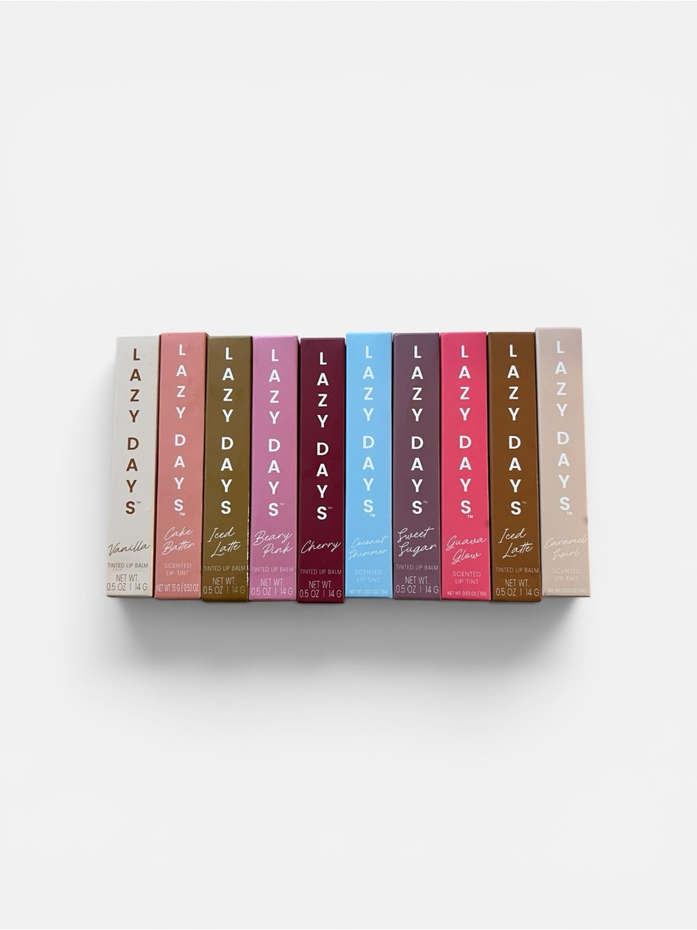Lazy Days Tinted Lip Balm Bundle-$FIRM